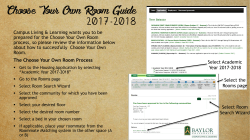 Choose Your Own Room Guide 2017-2018