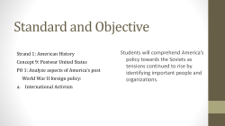 Standard and Objective