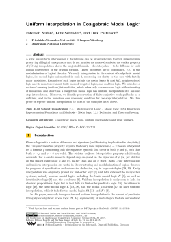 Uniform Interpolation in Coalgebraic Modal Logic