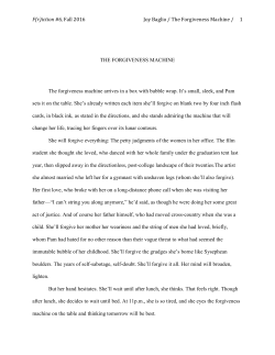 F(r)iction - JOY BAGLIO