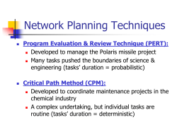 project Management PERT CPM (1)