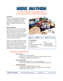 The first casual strategy game where clever ideas lead to surprising