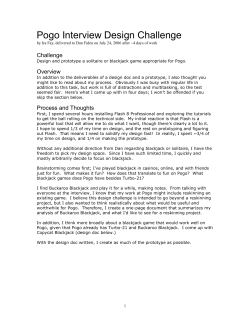 Pogo Interview Design Challenge