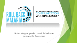 IPTp - Springboard for Health Communication