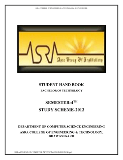 PTU Syllabus-BTCS 406 Operating System Lab