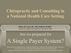 National Health Care - Oregon Chiropractic Clinic