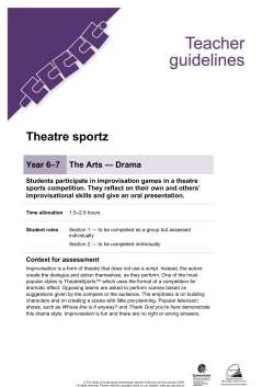 Theatre sportz