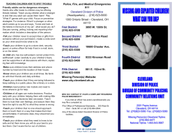 Missing Juveniles - City of Cleveland