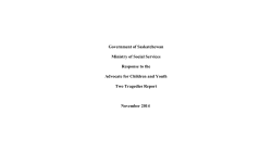 November 2014 Response to the Advocate for