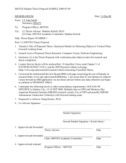 MOVES Thesis Template