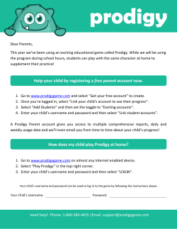 Help your child by registering a free parent