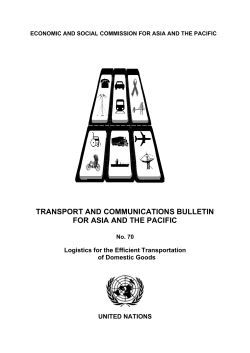 Logistics for the Efficient Transportation of Domestic Goods, in No