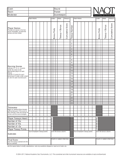 NAQT scoresheet