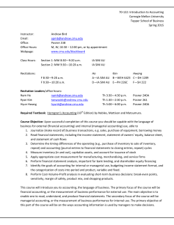 Introduction to Accounting (UG)