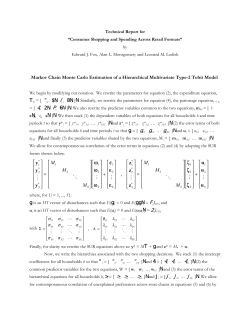 Technical Appendix