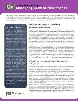 Measuring Student Performance