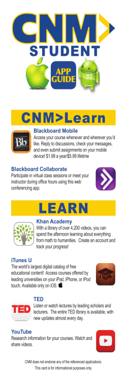 Blackboard App