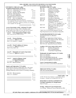 Started at Pace Prior to Fall 2012