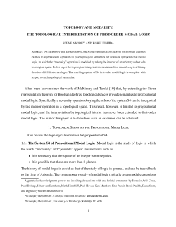 Topology and modality: The topological interpretation of first-order modal logic.