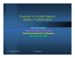Progress in Excited Hadron States in Lattice QCD