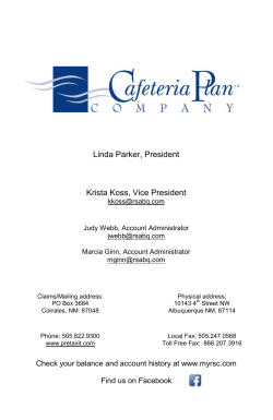 Flexible Spending Allowable Expenses Booklet