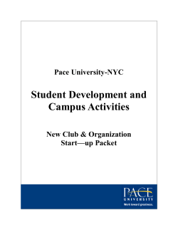 New Club Start Up Packet