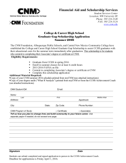 College Career High School Graduate Gap Scholarship