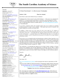 Complete 2014 Metric Package in pdf