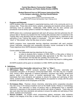 Student Removal Policy and Forms