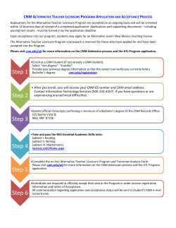 Application Flow Chart