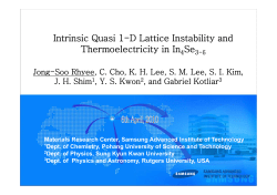 Intrinsic Quasi-One-Dimensional Lattice Instability and Thermoelectricity in Indium Selendes