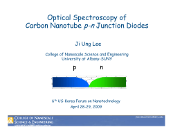 Optical Spectroscopy of Carbon Nanotube p-n Diodes