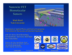 Label-Free Sensing with Silicon Nanowires