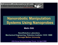 Nano-Robotic Manipulation Systems using Nanoprobes