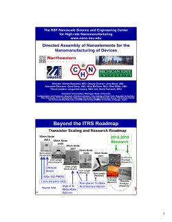Directed Assembly of Nanoelements for the Nanomanufacturing of Devices