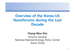 Overview of the Korea-US Nanoforum during the Last Decade