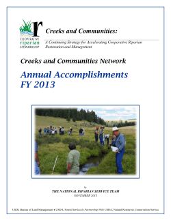 2013 Accomplishment Report