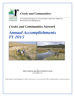 2015 Accomplishment Report