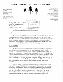 Association of O C Counties