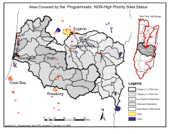 Attachment 2 - Map of Area Covered by the Programmatic Non-High Priority Sites Status