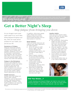 Get a Better Night s Sleep