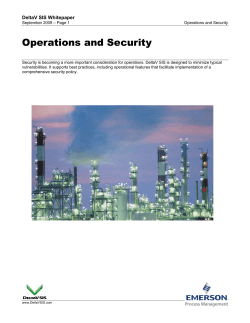 Operations and Security