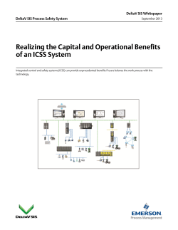 CapEx and OpEx Benefits of an ICSS