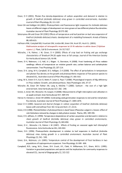 Dr Greer's past publications