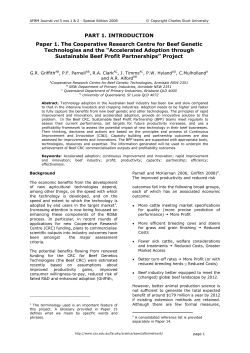 G.R. Griffith, P.F. Parnell, R.A. Clark, J. Timms, P.W. Hyland, C.Mulholland and A.R. Alford