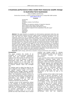 Clive A Sefton and RJ Cox