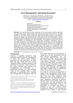 Kemp DR , Girdwood J, Parton KA and Charry AA