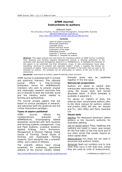 Instructions to Authors