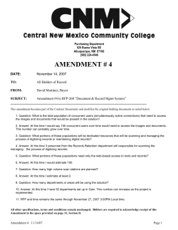 Amendment #4