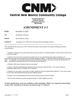 Amendment #3